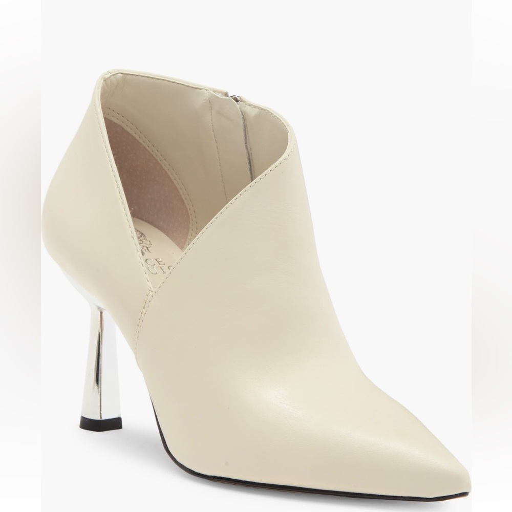 Vince Camuto Creamy White Tannido Pointed Toe Bootie New